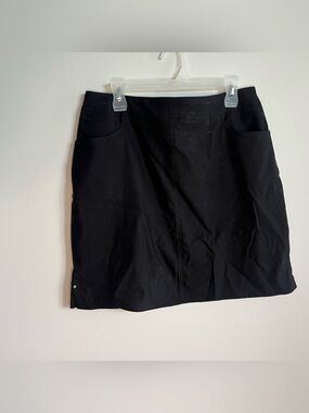 Hilary Radley Black Skorts